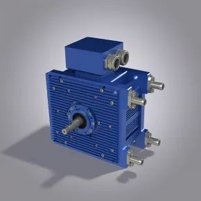 Axial flux motor FTYPXS series high power disc type water-cooled motor square shell robot selection