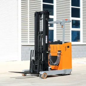  2 Ton Electric Reach Truck Forklift High Efficiency Reach Truck Forklift Stand up Reach Forklift Truck 