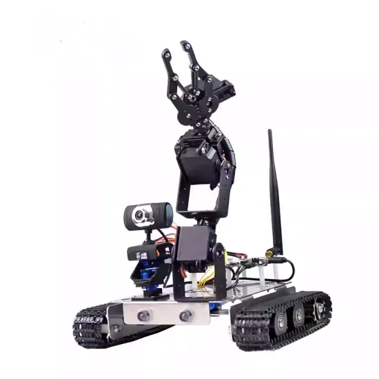 Eriksen - Intelligent Robotic Arm Crawler Trolley Powered by Raspberry ...