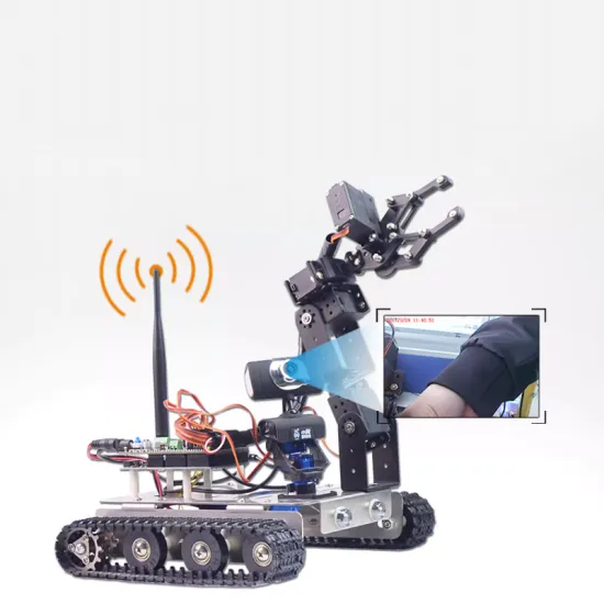 Eriksen - Intelligent Robotic Arm Crawler Trolley Powered by Raspberry ...
