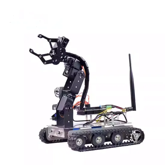 Eriksen - Intelligent Robotic Arm Crawler Trolley Powered by Raspberry ...