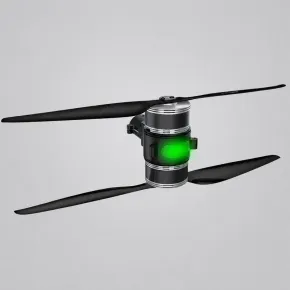 X-series integrated coaxial motor drone propeller electrically adjustable upper and lower propeller set
