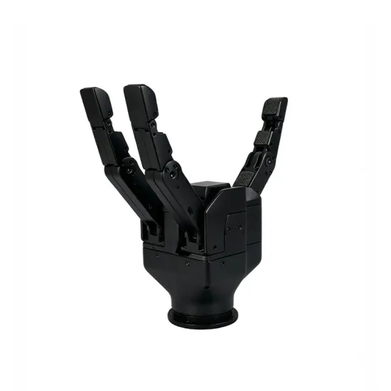 3-Finger Flexible Rotary Electric Robot Gripper Adjustable Force Speed Cobot Gripper for Pick and Place Automation
