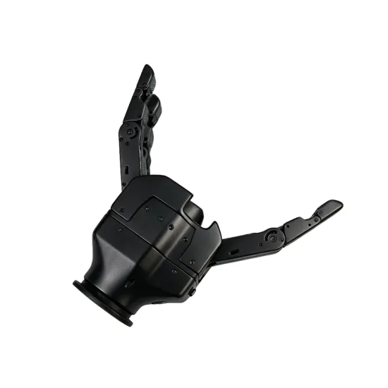 3-Finger Flexible Rotary Electric Robot Gripper Adjustable Force Speed Cobot Gripper for Pick and Place Automation