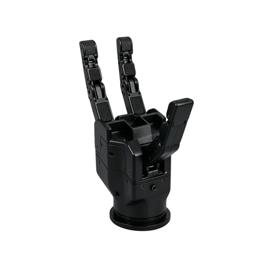 3-Finger Flexible Rotary Electric Robot Gripper Adjustable Force Speed Cobot Gripper for Pick and Place Automation