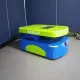 Bidirectional AGV handling vehicle with laser, magnetic strip, and QR code navigation for smart warehousing and logistic
