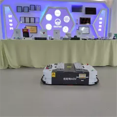 AGV manufacturers produce intelligent handling trolleys for logistics, with automatic charging, guidance, and magnetic