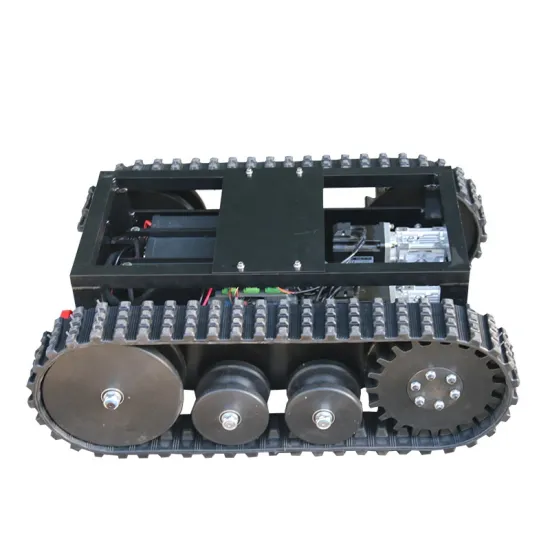 ZDDP-KJDP-100 Rubber Track Chassis Remotely Controlled Electric All-Terrain Walking Robot Track Chassis