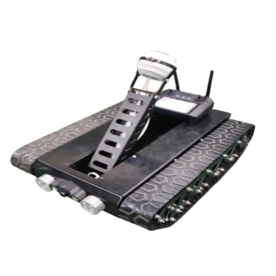 ZDDP-HWK-80 rubber track chassis electric remote control all terrain walking robot pipeline inspection chassis intellige