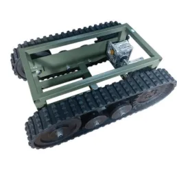 ZDDP-BJ-100 rubber track chassis manufacturer electric remote control all terrain walking mobile target drone chassis in