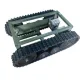 ZDDP-BJ-100 rubber track chassis manufacturer electric remote control all terrain walking mobile target drone chassis in