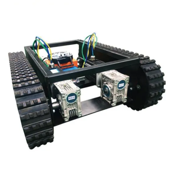 ZDDP-KJDP-100 Rubber Track Chassis Remotely Controlled Electric All-Terrain Walking Robot Track Chassis