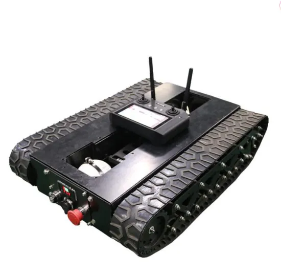 ZDDP-HWK-80 rubber track chassis electric remote control all terrain walking robot pipeline inspection chassis intellige