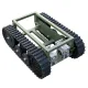 ZDDP-BJ-100 rubber track chassis manufacturer electric remote control all terrain walking mobile target drone chassis in