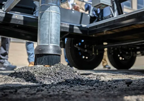 Autonomous Pothole Repair Robot Silly Surfacing Debuts, Showcasing a New Approach to Smart Road Maintenance