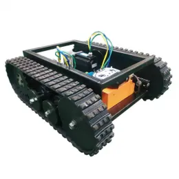 ZDDP-KJDP-100 Rubber Track Chassis Remotely Controlled Electric All-Terrain Walking Robot Track Chassis