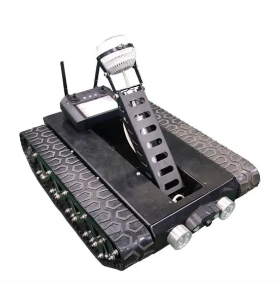 ZDDP-HWK-80 rubber track chassis electric remote control all terrain walking robot pipeline inspection chassis intellige