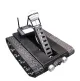 ZDDP-HWK-80 rubber track chassis electric remote control all terrain walking robot pipeline inspection chassis intellige