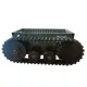 ZDDP-BJ-100 rubber track chassis manufacturer electric remote control all terrain walking mobile target drone chassis in