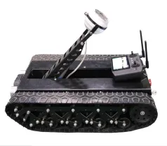 ZDDP-HWK-80 rubber track chassis electric remote control all terrain walking robot pipeline inspection chassis intellige