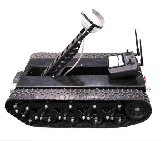 ZDDP-HWK-80 rubber track chassis electric remote control all terrain walking robot pipeline inspection chassis intellige