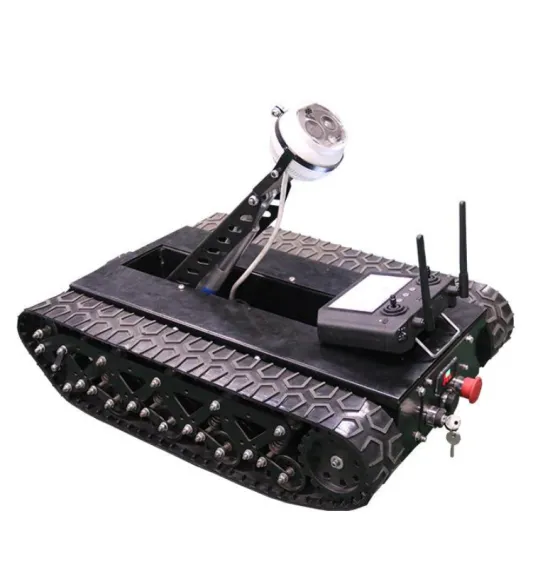 ZDDP-HWK-80 rubber track chassis electric remote control all terrain walking robot pipeline inspection chassis intellige