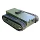 ZDDP-FJQF-150Rubber track chassis customized electric remote control underwater snow all terrain walking rubber track ch
