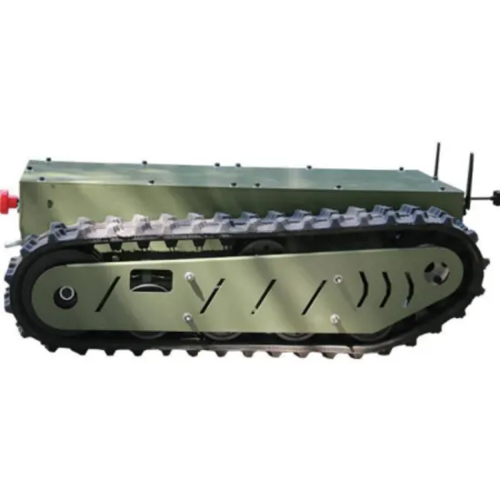 ZDDP-FJQF-150Rubber track chassis customized electric remote control underwater snow all terrain walking rubber track ch