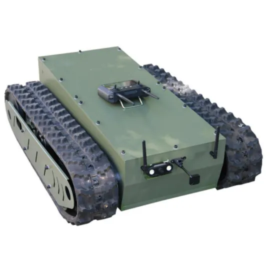 ZDDP-FJQF-150Rubber track chassis customized electric remote control underwater snow all terrain walking rubber track ch