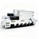 ZDDP-NJGY-180 rubber track chassis assembly electric remote control track walking robot assembly chain track chassis