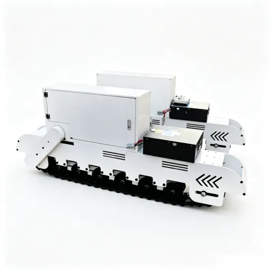 ZDDP-NJGY-180 rubber track chassis assembly electric remote control track walking robot assembly chain track chassis