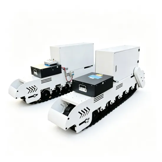 ZDDP-NJGY-180 rubber track chassis assembly electric remote control track walking robot assembly chain track chassis