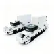 ZDDP-NJGY-180 rubber track chassis assembly electric remote control track walking robot assembly chain track chassis
