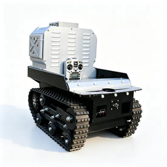 ZDDP-ZKZN-100 picking track chassis small electric all terrain walking robot special operation inspection chassis.