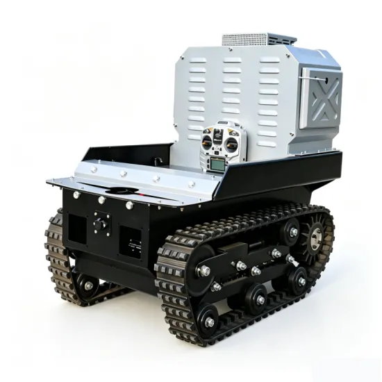 ZDDP-ZKZN-100 picking track chassis small electric all terrain walking robot special operation inspection chassis.