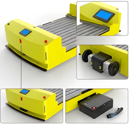 Automatic docking conveyor