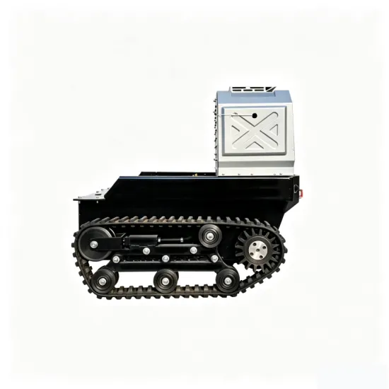 ZDDP-ZKZN-100 picking track chassis small electric all terrain walking robot special operation inspection chassis.