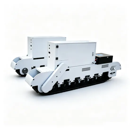 ZDDP-NJGY-180 rubber track chassis assembly electric remote control track walking robot assembly chain track chassis