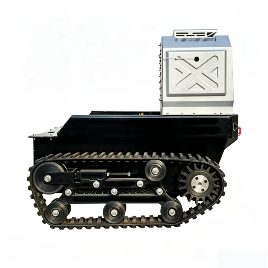ZDDP-ZKZN-100 picking track chassis small electric all terrain walking robot special operation inspection chassis.