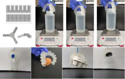AI-Designed Stretchable 3D Printing Material Could Advance Soft Robotics and Wearable Devices