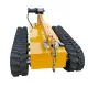 ZDDP-GJX-180 rubber track chassis customized electric remote control all terrain walking intelligent lifting robot