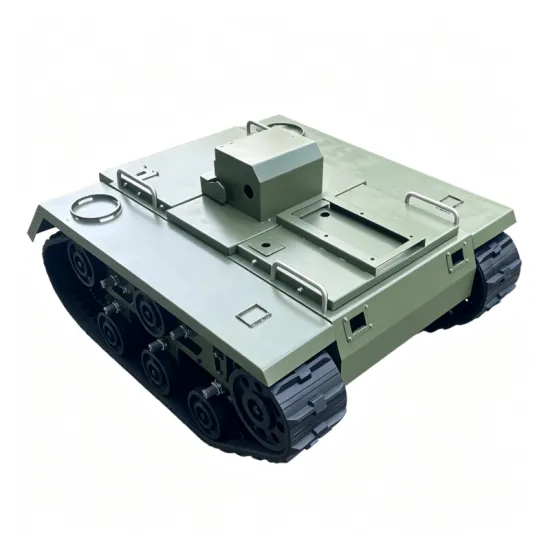 ZDDP-FJJP-150 Electric Rubber Track Chassis Electric Remote-Controlled All-Terrain Underwater Inspection Robot Chassis