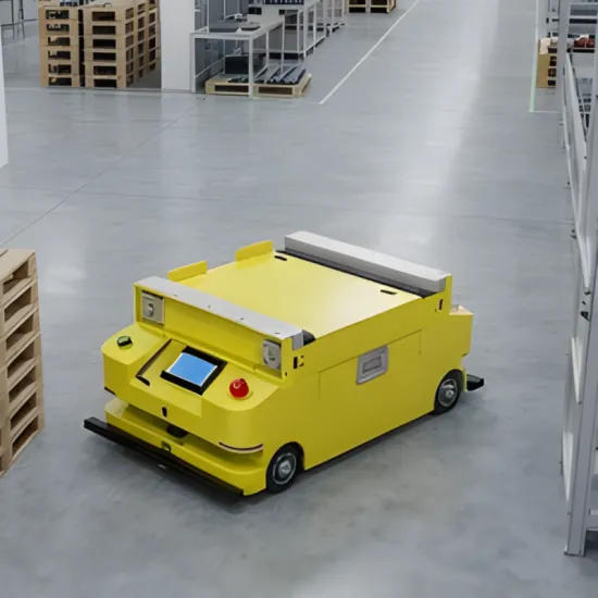 SMT docking AGV cart / wave soldering fixture cart / intelligent unmanned transport vehicle / material transport cart