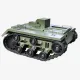 ZDDP-FJJP-150 Electric Rubber Track Chassis Electric Remote-Controlled All-Terrain Underwater Inspection Robot Chassis