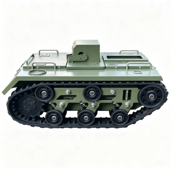 ZDDP-FJJP-150 Electric Rubber Track Chassis Electric Remote-Controlled All-Terrain Underwater Inspection Robot Chassis