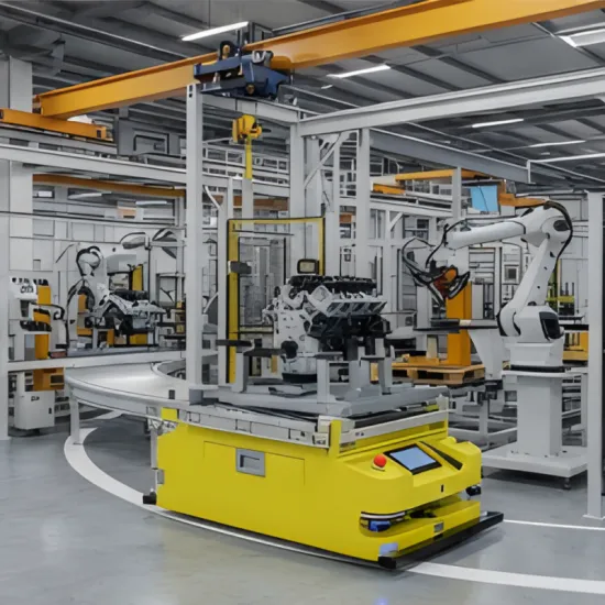 SMT docking AGV cart / wave soldering fixture cart / intelligent unmanned transport vehicle / material transport cart