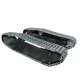 ZDDP-ZJG-400 Agricultural Rubber Track Chassis, Heavy-Duty Hydraulic Stainless Steel Underwater 2-Ton