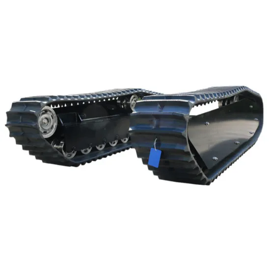 ZDDP-ZJG-400 Agricultural Rubber Track Chassis, Heavy-Duty Hydraulic Stainless Steel Underwater 2-Ton