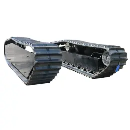 ZDDP-ZJG-400 Agricultural Rubber Track Chassis, Heavy-Duty Hydraulic Stainless Steel Underwater 2-Ton