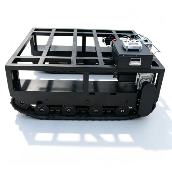 ZDDP-LMDP-180 Electric Gantry-Style All-Terrain Orchard Picking Robot Rubber Track Chassis